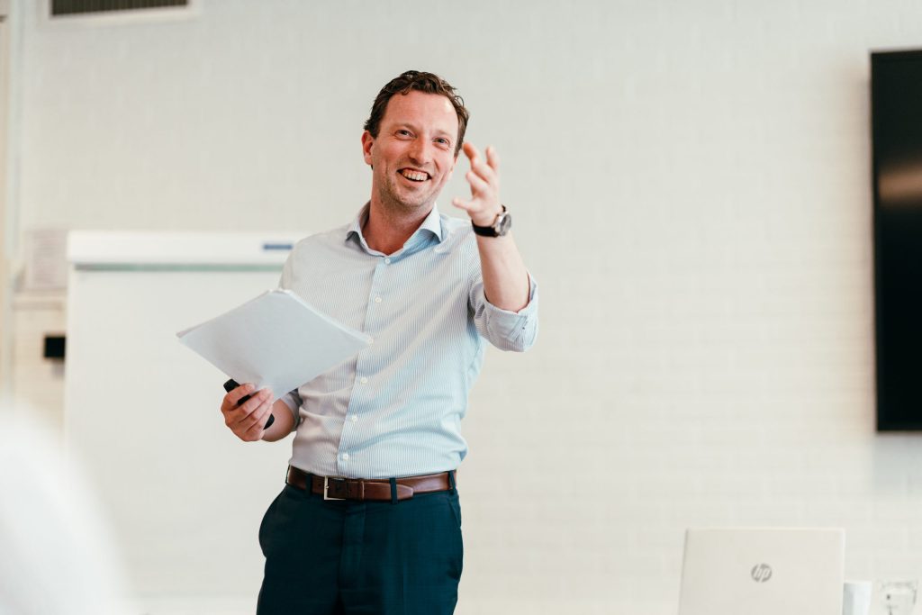 FBN docent geeft cursus