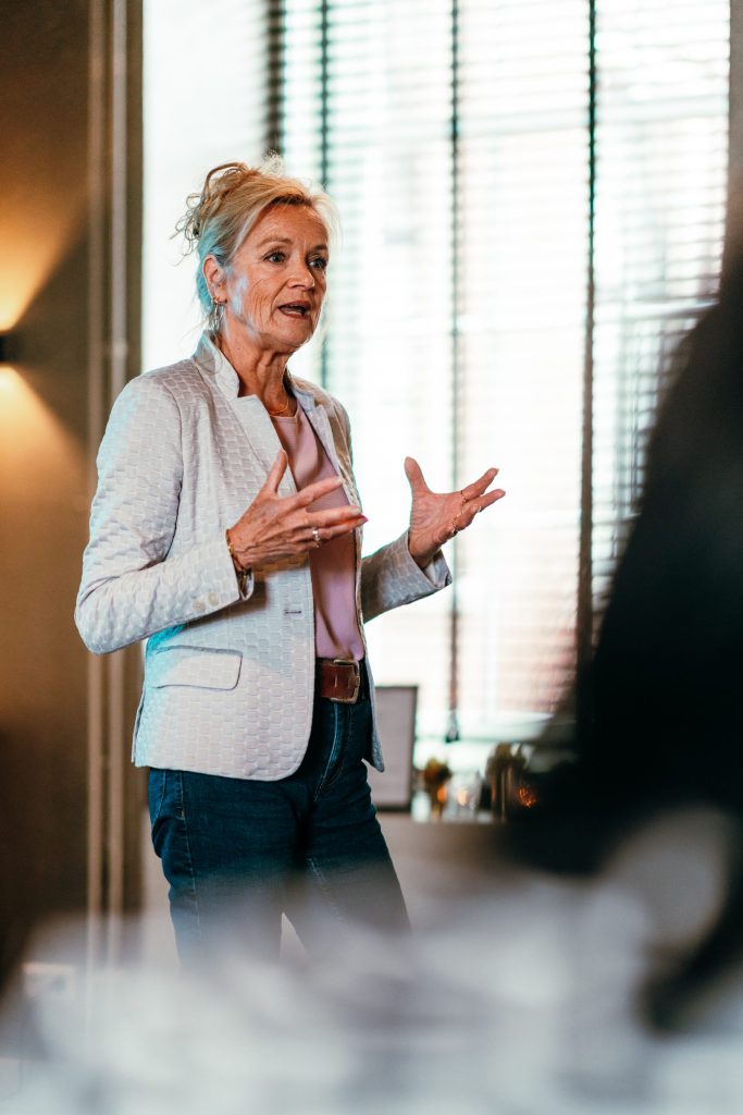 FBN docent geeft les