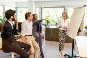 FBN medewerkers in overleg