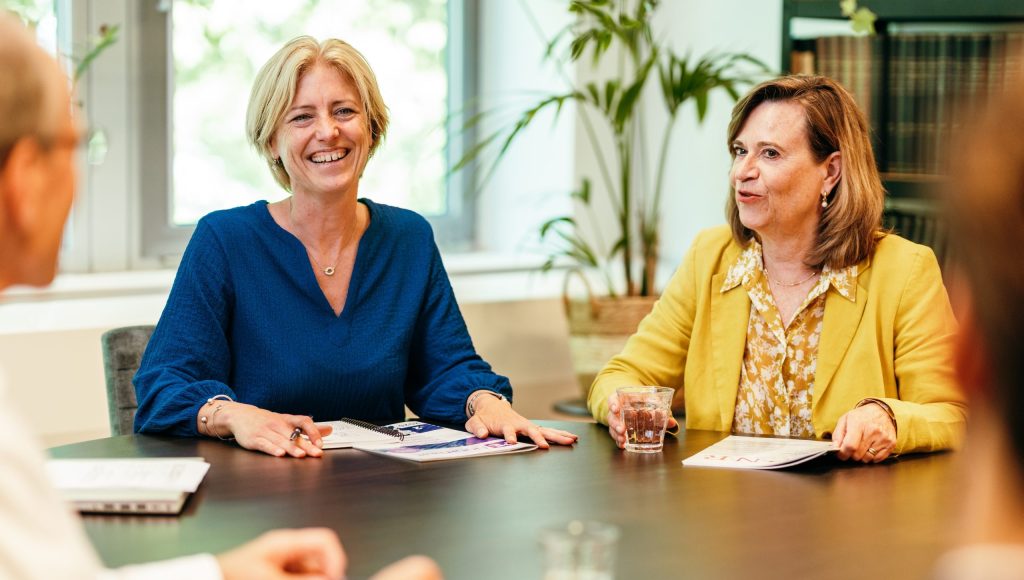 Twee FBN medewerkers aan het werk