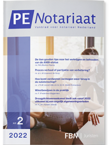 PE Notariaat 2022 editie 2